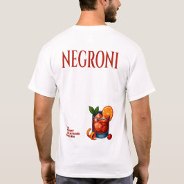 Negroni T-Shirt – Bold Italian Aperitif Tシャツ