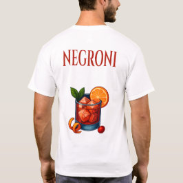 Negroni T-Shirt – Bold Italian Aperitif Tシャツ