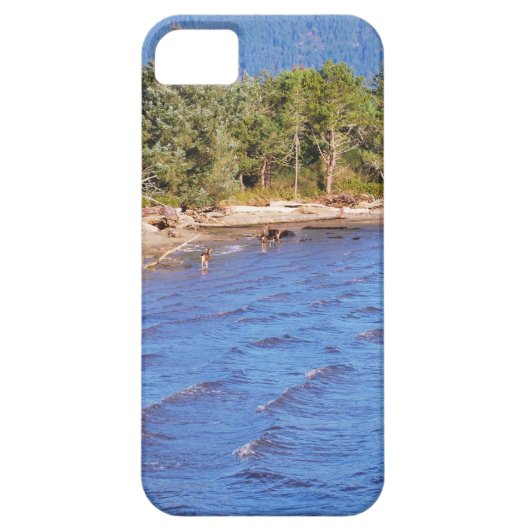 Nehalem湾-オレゴンの州立公園のシカ Case-Mate iPhoneケース (裏面)