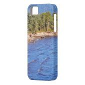 Nehalem湾-オレゴンの州立公園のシカ Case-Mate iPhoneケース (裏面左)