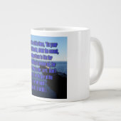 Nehemiah 8:10 WEBU Mug ジャンボコーヒーマグカップ (正面右)