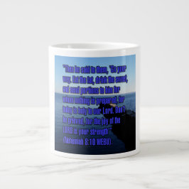 Nehemiah 8:10 WEBU Mug ジャンボコーヒーマグカップ