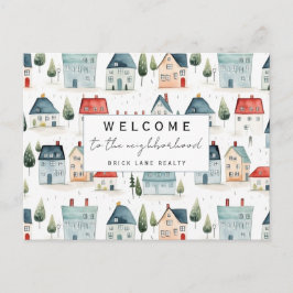 Neighborhood パーソナライズされた Realtyへようこそ ポストカード
