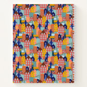 Neighborhood Block City Houses Pattern ノートブック (裏面)