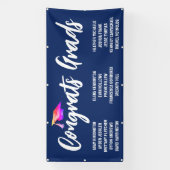 Neighborhood High School Graduate Banner 横断幕 (縦)