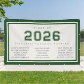 Neighborhood High School Graduation Banner 横断幕 (外側)