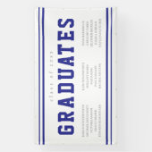 Neighborhood High School Graduation Banner 横断幕 (縦)