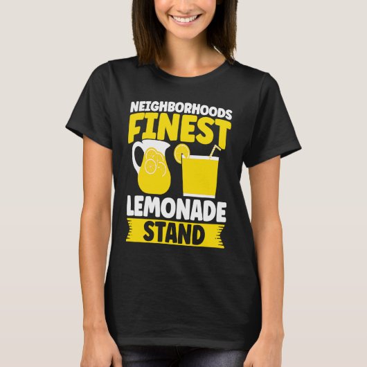 Neighborhoods Finest Lemonade Stand Lemon Juice Bu Tシャツ (正面)