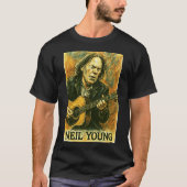 Neil Young  gift Tシャツ (正面)