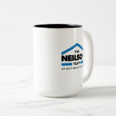 Neilson Team Mug – 白 ツートーンマグカップ (正面右)