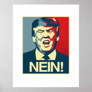 NEIN -アンチトランプのポスター – アンチトランプ – ポスター