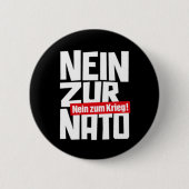 nein zur nato 缶バッジ (正面)