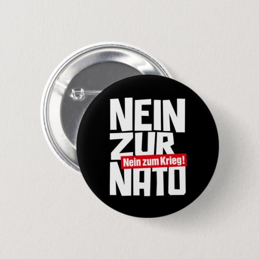 nein zur nato 缶バッジ (正面&裏面)