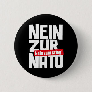 nein zur nato 缶バッジ