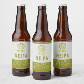 NEIPAクラフトエールまたは自家醸造ボトル用ビールラベル ビールラベル (ボトル)