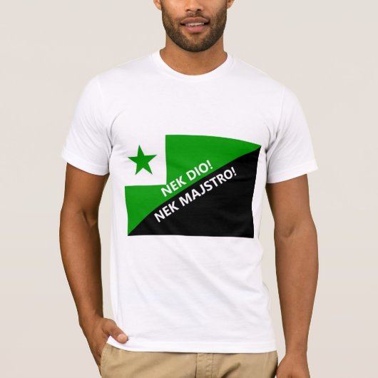 Nek dio nek majstro tシャツ (正面)
