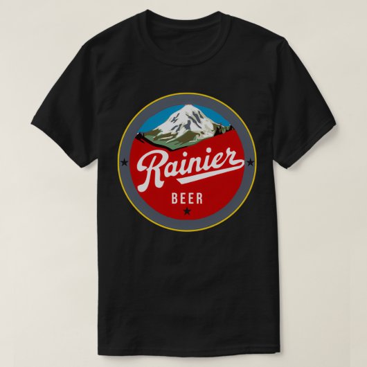 Nek ra mabok ki pie rasane Ngono Rainier Beer clas Tシャツ (デザイン正面)