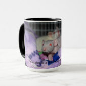 Nekkid Rattieのコーヒー・マグ マグカップ (正面左)