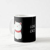 Nekoのマグ コーヒーマグカップ (正面左)