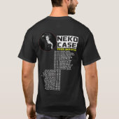 NEKOの場合旅行2018年 Tシャツ (裏面)