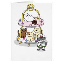 Neko Atsume -ケーキの立場のパーティー-ブランク