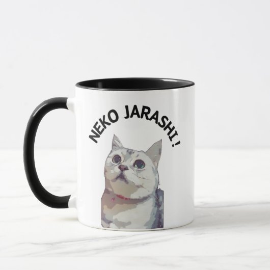 NEKO JARASHI Mugs マグカップ (左)