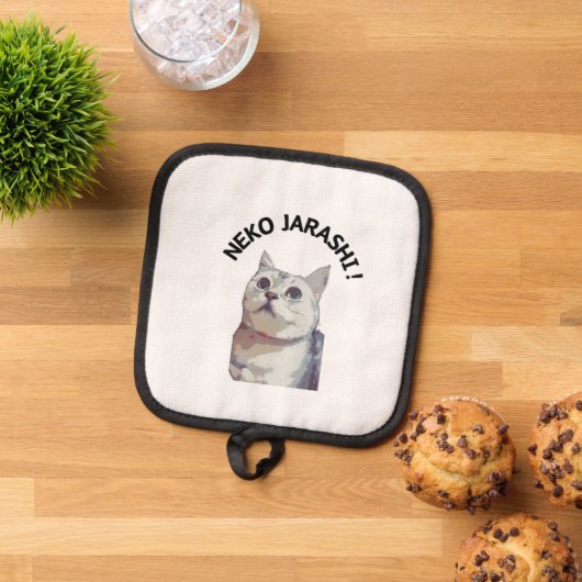 NEKO JARASHI trivet by ramu 鍋敷き (トップダウン)