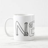 NEKO Mug コーヒーマグカップ (左)