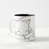 Neko Naptimeのマグ ツートーンマグカップ (正面左)