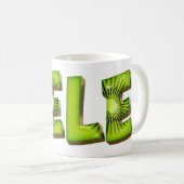 Nele Name Kiwi Style Tasse Teetasse Kaffeetasse コーヒーマグカップ (正面右)