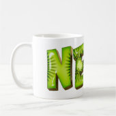Nele Name Kiwi Style Tasse Teetasse Kaffeetasse コーヒーマグカップ (左)
