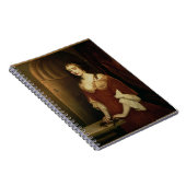 Nell Gwynne (1650-87年)のありそうなポートレート、mistre ノートブック (右側)