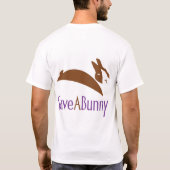 Nellieおよび男性へNesbitのTシャツ Tシャツ (裏面)