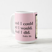 Nellieが付いているコーヒー コーヒーマグカップ (正面左)