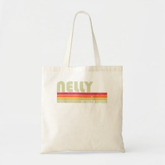 NELLYネームパーソナライズされたレトロヴィンテージ80s 90sバット トートバッグ