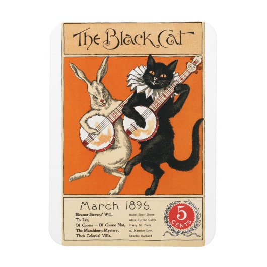 Nelly Littlehale Murphy's Black Cat - Marc マグネット (縦)