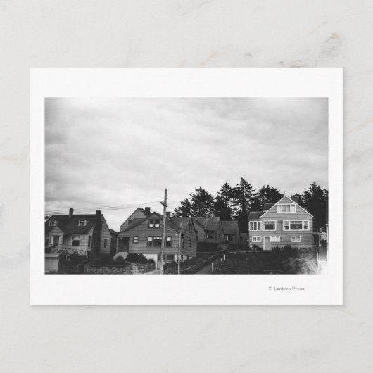 Nelscott、オレゴン州コテージオンパシフィック海 ポストカード (正面)