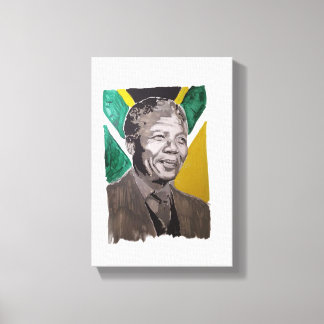 Nelson Mandela  キャンバスプリント