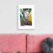 Nelson Mandela  キャンバスプリント (インサイチュ (リビング))