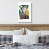 Nelson Mandela  キャンバスプリント (インサイチュ (寝室))