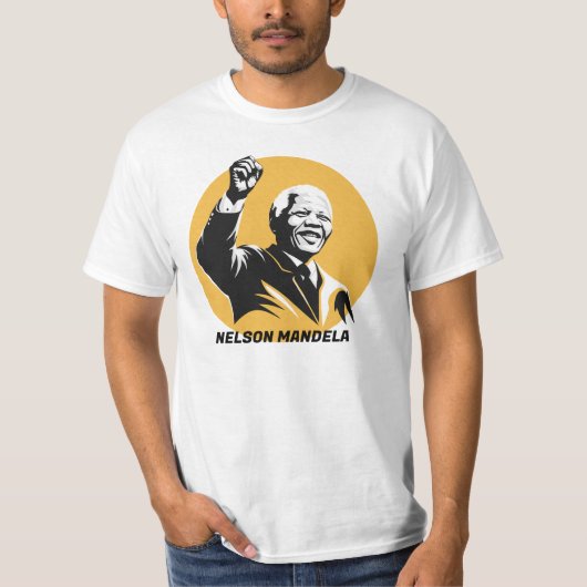 Nelson Mandela | Inspirational T-Shirt Tシャツ (正面)