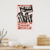 Nelson Mandela UDF Political Poster South Africa ポスター (キッチン)