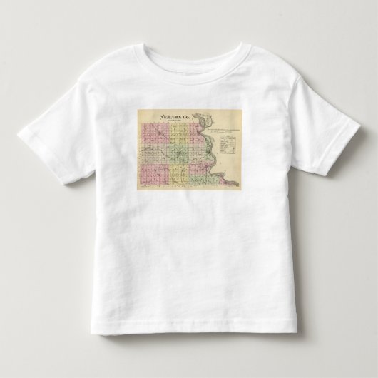 Nemaha郡、ネブラスカ トドラーTシャツ (正面)