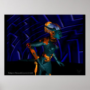 NEMES / HYPER ANDROID サイエンス・フィクション ポスター