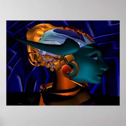 NEMES / HYPER ANDROID PORTRAIT, サイエンスフィクション ポスター (正面)