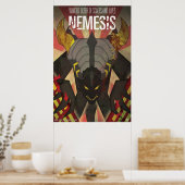 Nemesis Kaiju Poster - Art by James Biggie ポスター (キッチン)