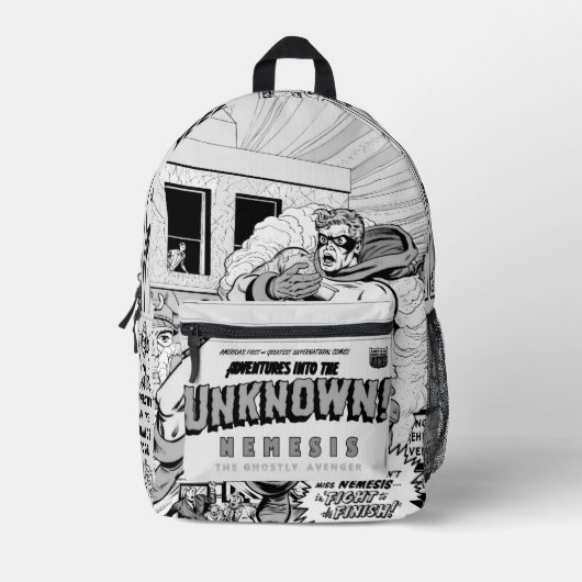 NEMESIS: The Ghostly Avenger Backpack  プリントバックパック (正面)