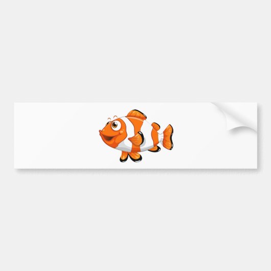 nemoの魚 バンパーステッカー (正面)