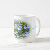 NEMOPHILA(Baby Blue Eyes) コーヒーマグカップ (正面右)