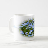 NEMOPHILA(Baby Blue Eyes) コーヒーマグカップ (正面左)